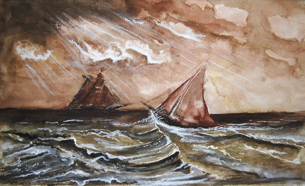 Landschaft an der Sächsischen Küste